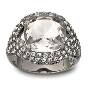  Swarovski Laureen Ring, ruthenium plated Jewelry