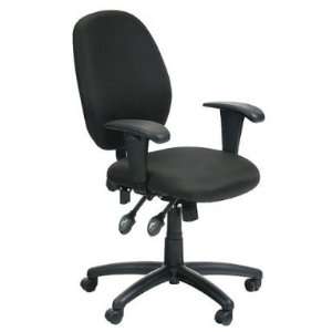  Ashlee Task 163TBLK Office Chair in Black Fabric: Home 