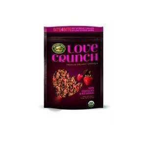 Love Crunch Organic Granola Dark Chocolate and Red Berries (6 pack) by 