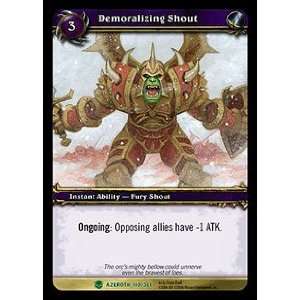  Demoralizing Shout UNCOMMON   World of Warcraft Heroes of 