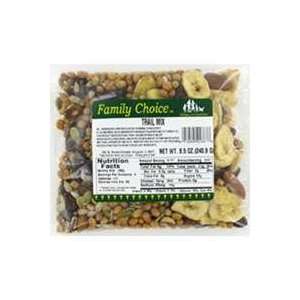 Ruckers Candy 21387 Family Choice Trail Mix Snack 8.5 Oz. (Pack of 