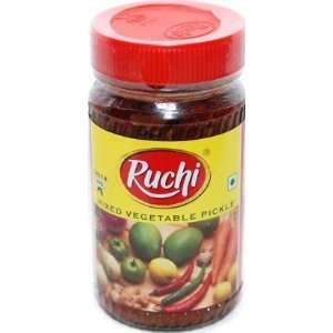 Ruchi Mixed Vegetable Pickle   300g  Grocery & Gourmet 