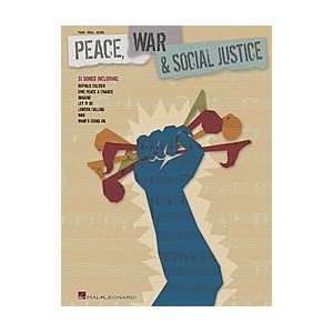    Hal Leonard Peace, War & Social Justice Musical Instruments