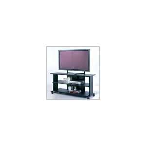   Flat Screen Television Console with Mounting Rack: Furniture & Decor