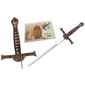  Miniature Connor MacLeod Highlander Sword (Bronze) Sports 