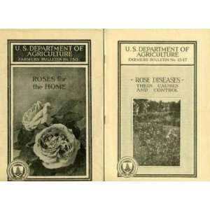  Roses for the Home & Rose Diseases Bulletins 1930s 
