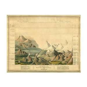  Charles Smith   Comparative VIew Of The Heights Of The 