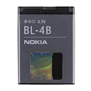 Nokia Li Ion Battery   BL 4B 700mAh OEM battery fits Nokia 1606, 2630 
