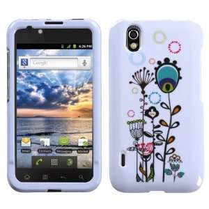  Peacock Tail Flowers Phone Protector Faceplate Cover For 