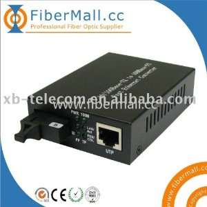    10 100m fiber optic 1310tx/1550rx media converter Electronics