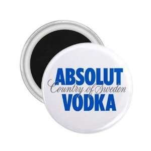  Absolut Vodka Souvenir Magnet 2.25  