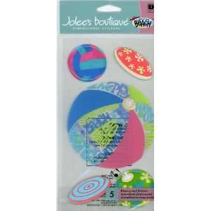  Jolees Boutique Dimensional Stickers Jumbo Beach Balls 