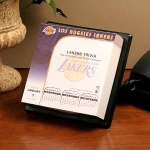  Los Angeles Lakers 2010 Team Desk Calendar Sports 