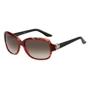 Dior Model 2 Striped Red And Black I84 Dior Sunglasses  