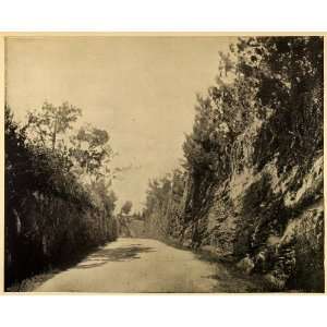 1899 Print Archipelago Convict Road Construction Bermuda Roadway 