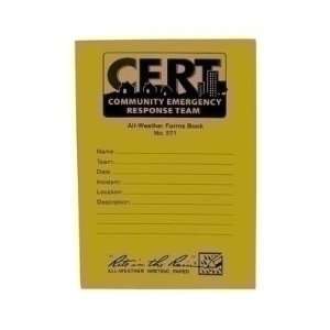  All Weather CERT Forms Book 