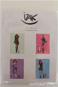  - 121763957_izak-zenou-notecards--fashionistas-with-dogs--set-of-8-