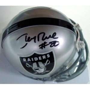  Jerry Rice Autographed Mini Helmet