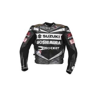 Joe Rocket Suzuki Factory Racing Replica Jacket   48/Black 