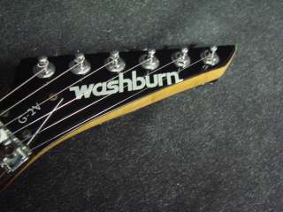 Vintage Washburn G 2V Electric Guitar HSS Black  