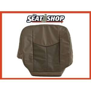   04 05 06 GMC Yukon Denali XL 2Tone Grey Leather Seat Cover RH bottom