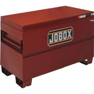 Jobox 48in. Heavy Duty Steel Chest   Site Vault Security System, 24.3 