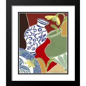  Traci Overy Covey Framed and Double Matted 20x23 Blue 