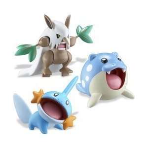   Pokemon Frontier Series 1   Spheal, Mudkip and Shiftry Toys & Games