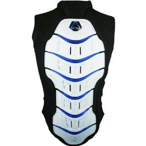  Tryonic Feel 3.7 Vest Back Protector   Medium/White/Blue 