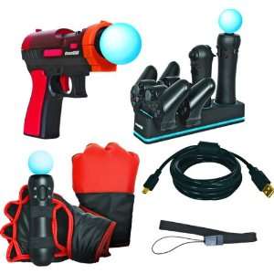    NEW 6 In 1 Starter Kit for PS3 Move (Video Game): Office Products