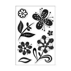  Hero Arts Clear Stamps 4X6 Sheet   Bold Blossoms Arts 