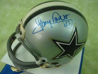   Football Sport Mini Helmet Tony Dorsett Riddell Dallas Cowboys  
