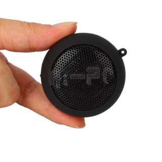 Mini Speaker for iPhone iPod  Laptop Notebook Black  