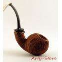 Authors Estate Handmade BRIAR tobacco smoking pipe Apple by M 