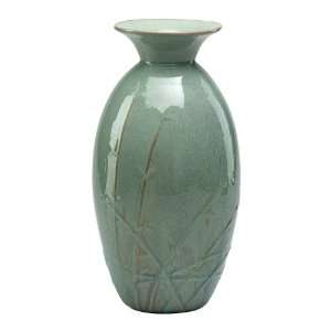   Design 02884 Alice Blue Glaze 15.75 Small Vivian Vase