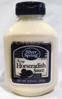 Silver Spring Sassy Horseradish Sauce 9.25 oz  