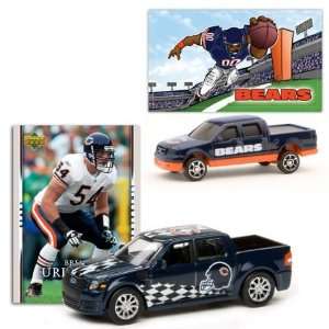   with Brian Urlacher Trading Card and Team Sticker: Sports & Outdoors