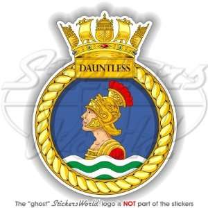 HMS DAUNTLESS Badge, Emblem British Royal Navy Destroyer 4 (100mm 