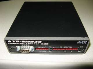 AMX AXB EM232 ENHANCED MASTER CONTROLLER No Power Supply  