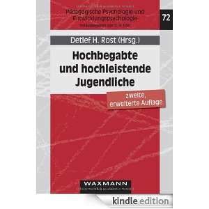 Hochbegabte und hochleistende Jugendliche (German Edition) Detlef H 