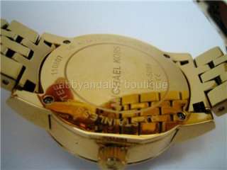 NEW Michael Kors TIger Eye Brown Gold Watch MK5099 5099  