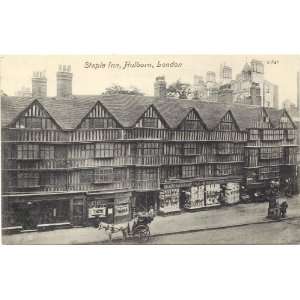   Postcard   Staple Inn   Holborn   London England UK 