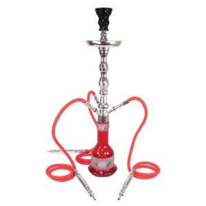  31 3 Hose Classic Egyptian Hookah w/ Briefcase  Silver 