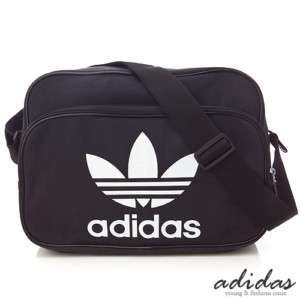 BN Adidas Originals Messenger Shoulder Bag Black  