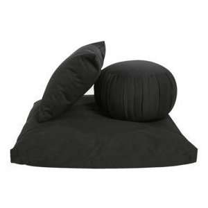  Kapok Zafu, Zabuton and Support Meditation Cushion Set 