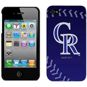  MLB Colorado Rockies iPhone 4/4S Baseball Slider Case 