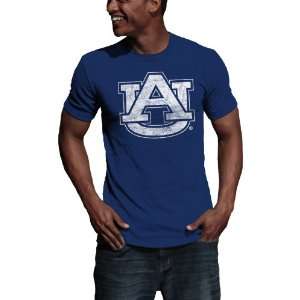  NCAA Auburn Tigers Vintage Logo Tee Shirt: Sports 