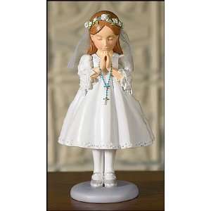  6.25 Inches High, Girls First Communion Figurine, Set of 2 