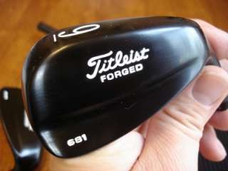 Titleist 681 MB Blade Forged Iron Set 3 PW w Black Oxide Finish 681T 
