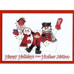  Husker Nation Christmas Cards 